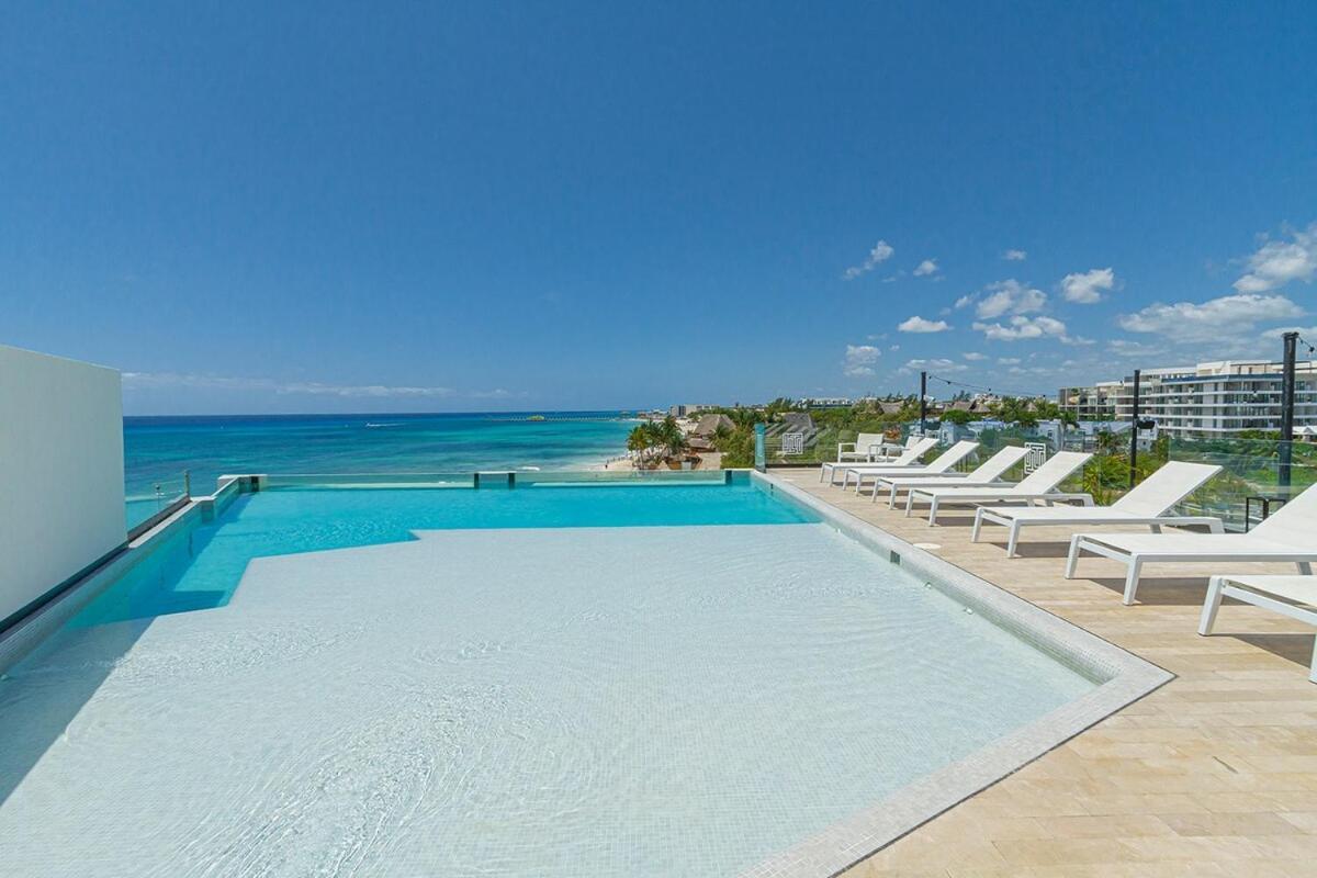 Itb Luxury Apartment On The Beach Near To 5Th Ave 신데 델 카르멘 외부 사진