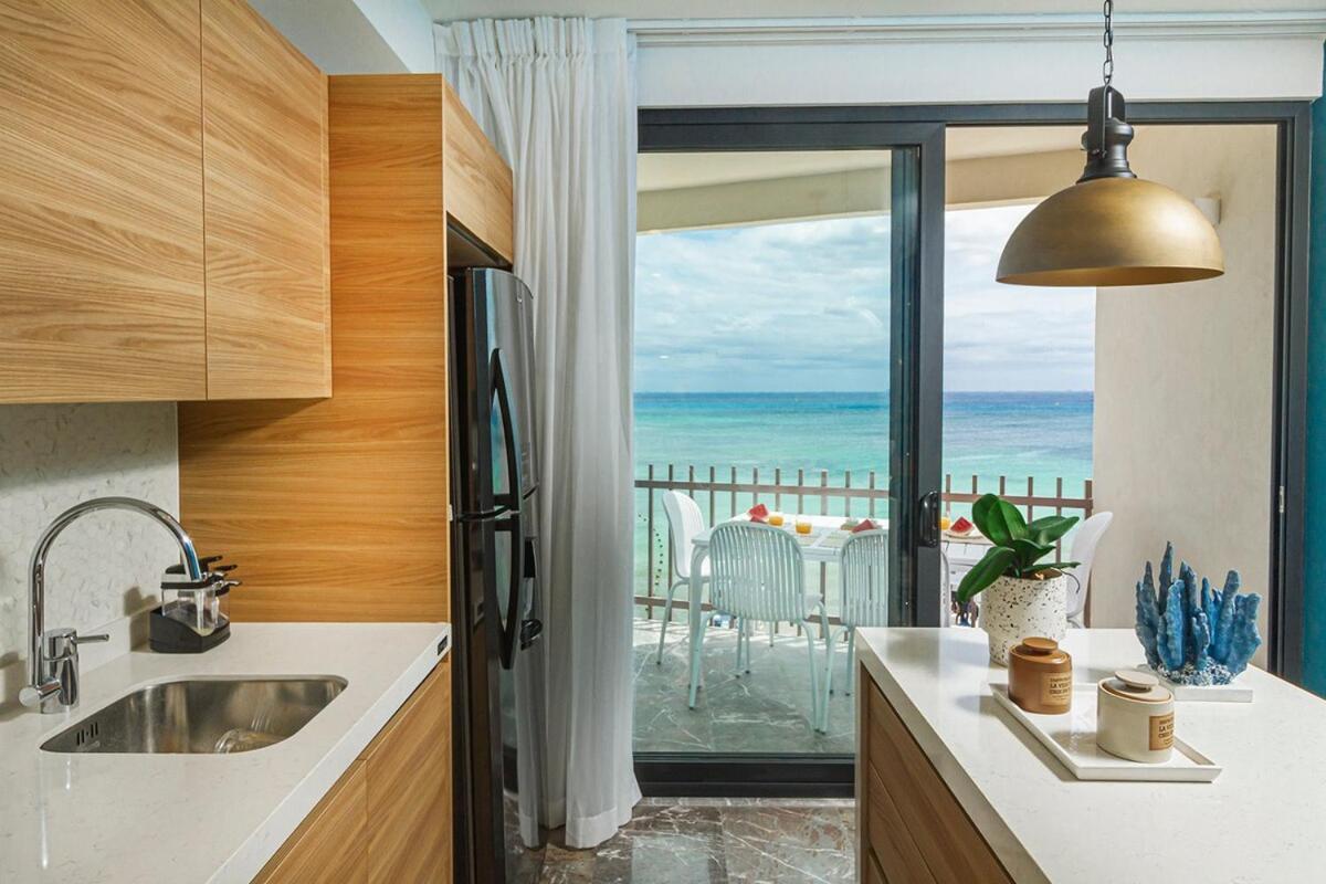 Itb Luxury Apartment On The Beach Near To 5Th Ave 신데 델 카르멘 외부 사진