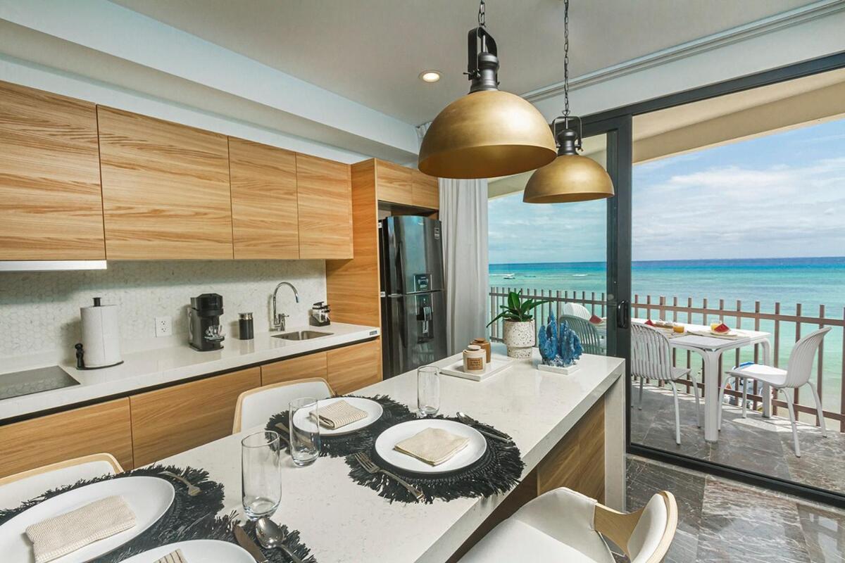 Itb Luxury Apartment On The Beach Near To 5Th Ave 신데 델 카르멘 외부 사진
